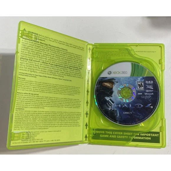 Halo 4 Xbox 360 Video Game Tested Working - Picture 3 of 8